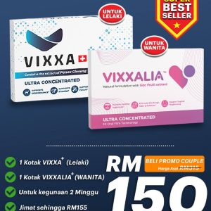 PAKEJ PASANGAN NIKMAT (1 VIXXA 1 VIXXALIA)